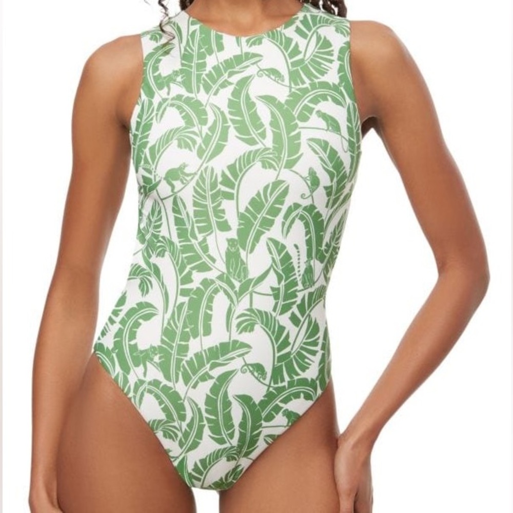 WeWoreWhat muscle tank one piece swimsuit